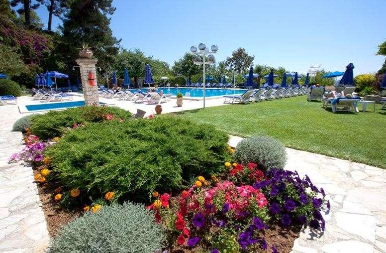 Corfu Palace Hotel Facilidades foto The swimming pool