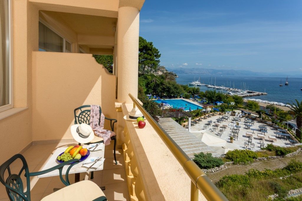 Corfu Palace Hotel Exterior foto View from the hotel