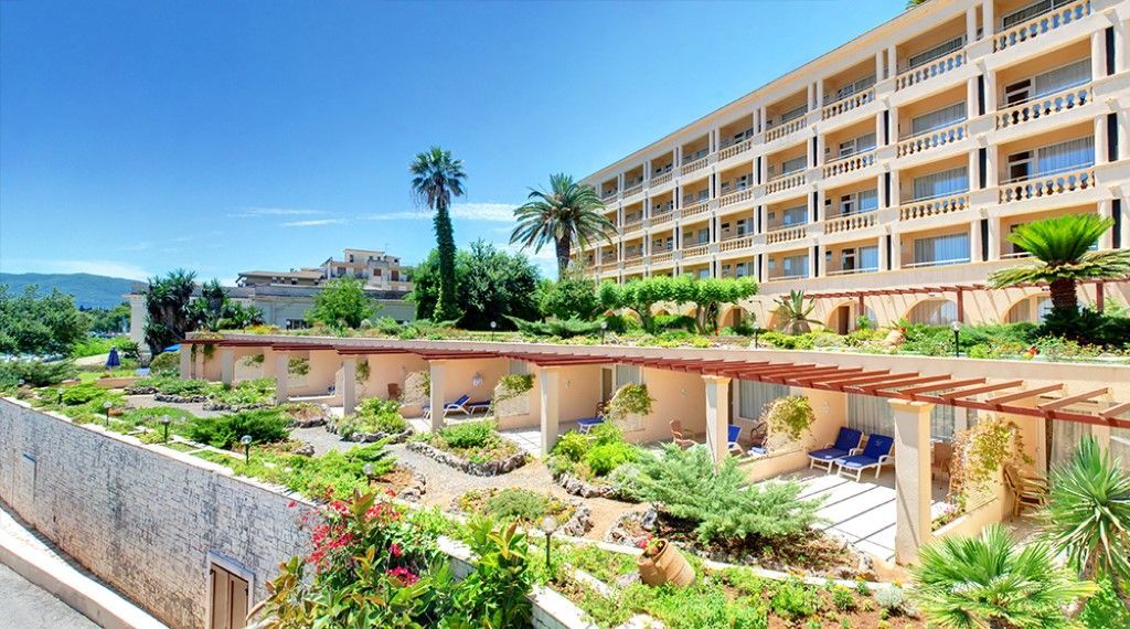 Corfu Palace Hotel Exterior foto The hotel's exterior